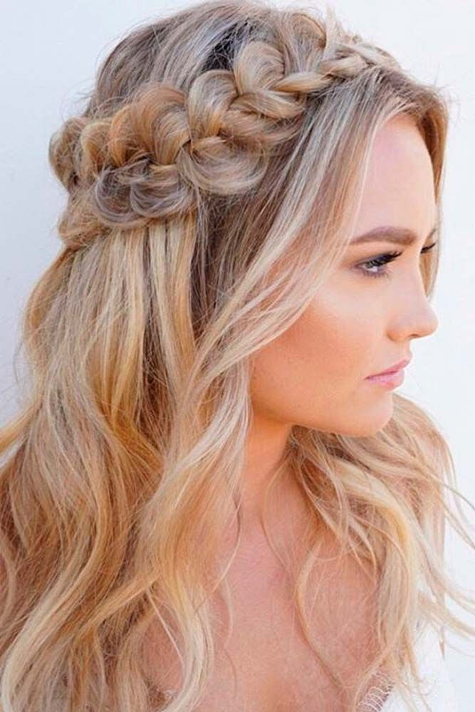 25 Most Attractive and Beautiful Half Up Half Down ...