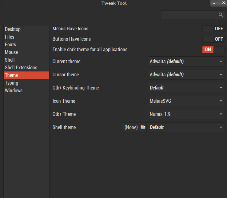 Gnome 3.8 on Fedora 19 error with windows Bar - Stack Overflow