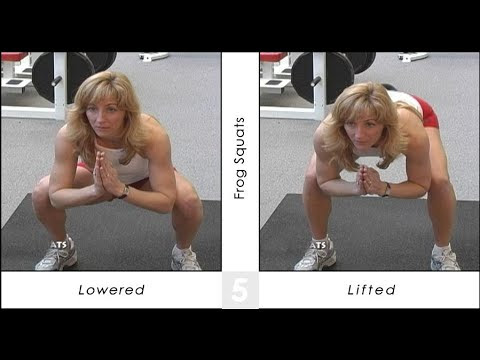 The Best Exercise for LOWER BODY (Thighs and Butt): Frog Squats