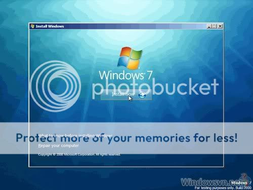 Hướng dẫn cài đặt Windows 7 bằng  hình ảnh