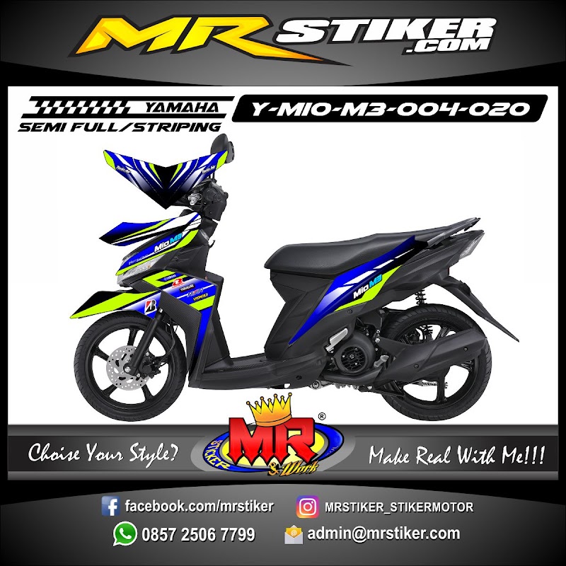 Info Terbaru Mio Soul GT Stock Vinyl