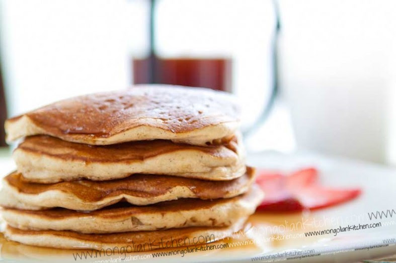 pancake in pan