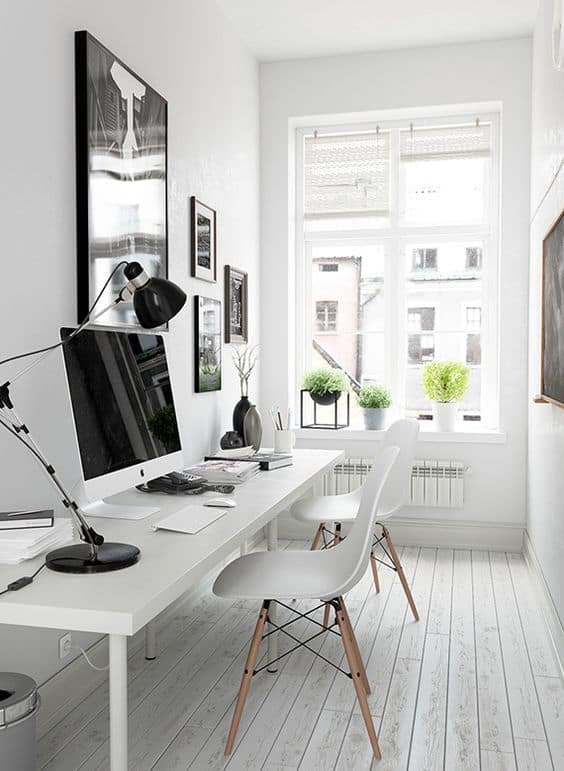 43 Tiny Office Space Ideas to Save Space and Work Efficiently