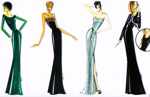 figurines de moda. figurines de moda.