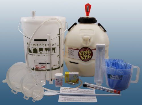 Home Brew - Balliihoo® Premium Equipment Starter Kit With King Keg  &  Co2 Injection System