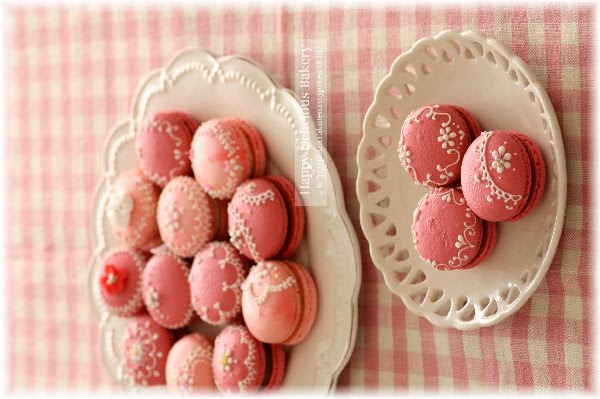 ピンクが可愛いチョコレートマカロン Happy Delicious Bakery 楽天ブログ
