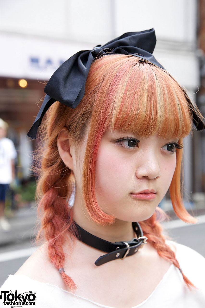 Harajuku Girl s Pretty Hair Color Anna Sui Top Rocking 