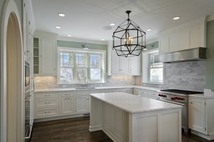 Suzanne Kasler Morris Pendant - Transitional - kitchen - Cameo Homes