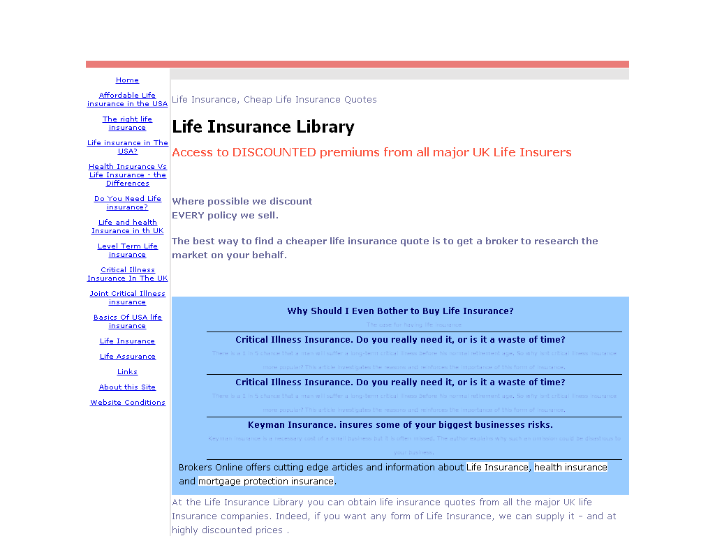 Uk Life Insurance Quotes 44billionlater