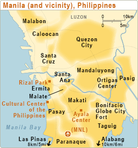 Makati Street Map Philippines
