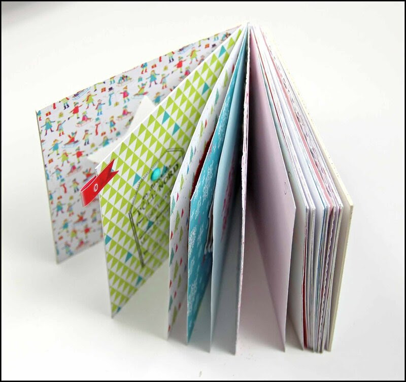 Journal de décembre Noel au pays des jouets - DT Tacha 6p