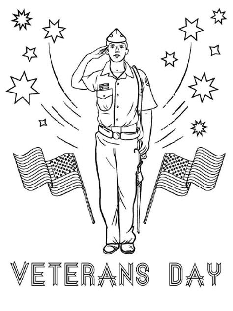  veterans day coloring pages