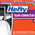 Hefty Compactor Heavy Duty Trash Bags - 18 Gallon, 12 Packs of 5 Count
(60 Total)