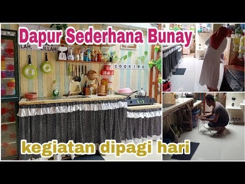 Inspirasi Meja Kompor Bunay Terbuat Dari Kayu Bekas Ganti Gorden Kolong Meja, Paling Update!