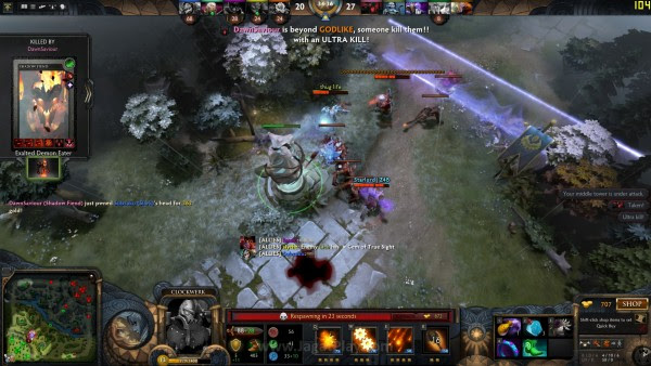 Anda dapat bermain DoTA2 di caffee menggunakan setting graphics terbaik!