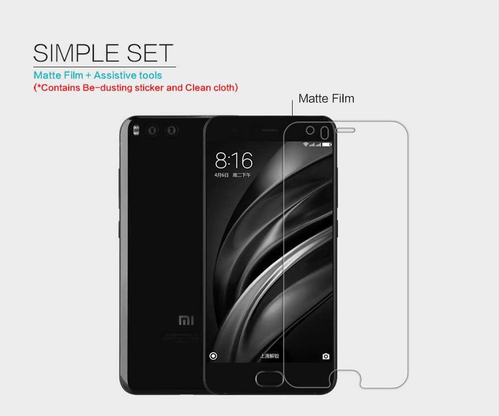 Nillkin Matte Scratchresistant Protective Film for Xiaomi Mi6