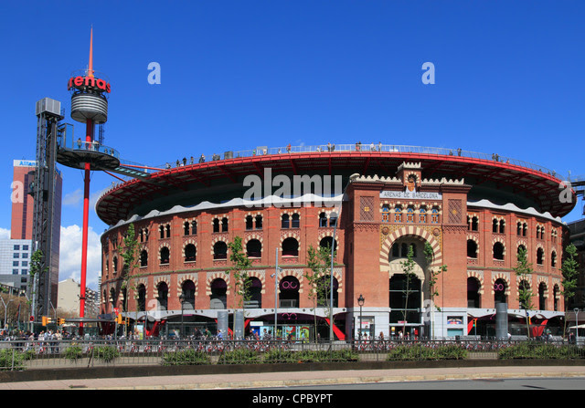 Image result for bullring plaza de espana barcelona