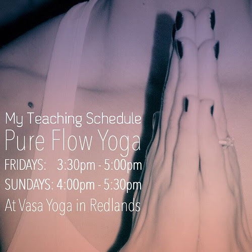 I'm so excited to start teaching a few fun classes out in Redlands starting Friday January 27th!!! Please join me for my weekly @pureflowyoga classes at Vasa Yoga @vasathestudio on: Fridays - 3:30pm - 5:00pm Sunday - 4:00pm to 5:30pm —————————————————————