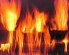 wood fire