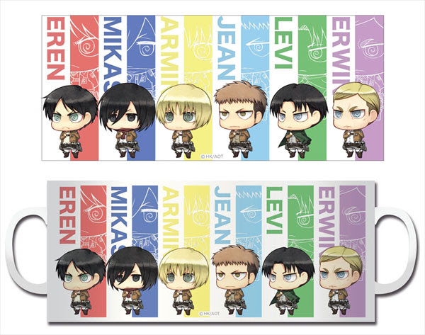 進撃の巨人のミカサのグッズって格好いいイメージが強いけど 実はかわいいイラストのグッズも多い しゃべあに