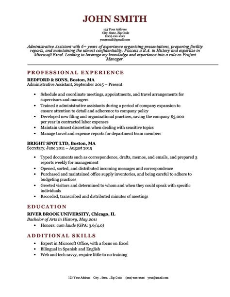 Basic and Simple Resume Templates | Free Download | Resume