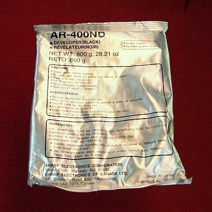 Developers - Sharp AR-400ND Black Developer