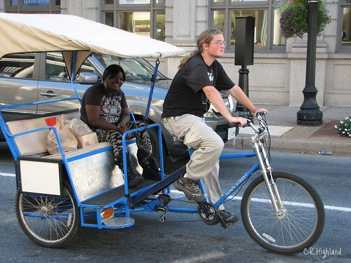 Bike Taxi in Historic District Frederick
