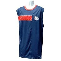 Gonzaga Bulldogs NCAA Official Pre-Game Dri-FIT Sleeveless Top By Nike Team Sports