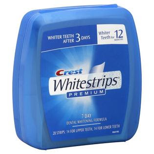 Whitening strips twice a day