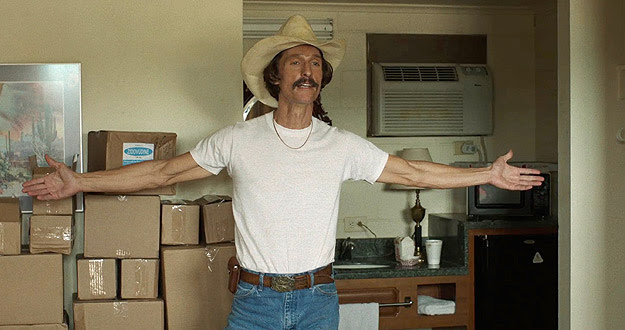 Matthew McConaughey interpreta al enfermo de sida Ron Woodroof en 'Dallas Buyers Club'