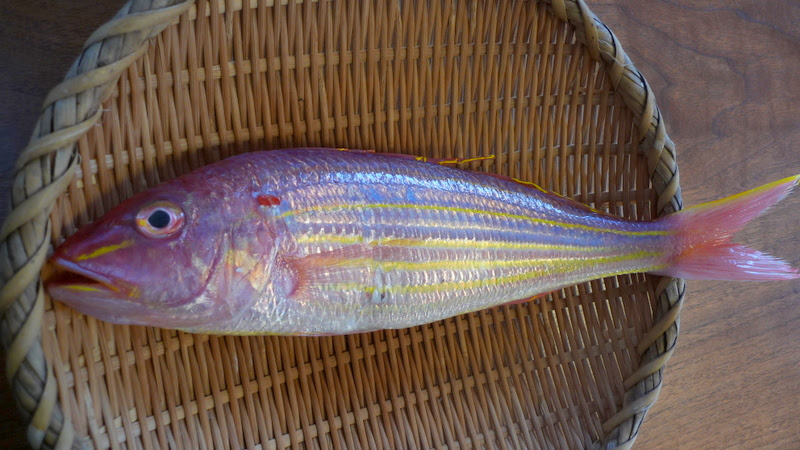 イトヨリの刺身 湯引き 和風蒸し 潮汁 我が家レシピ