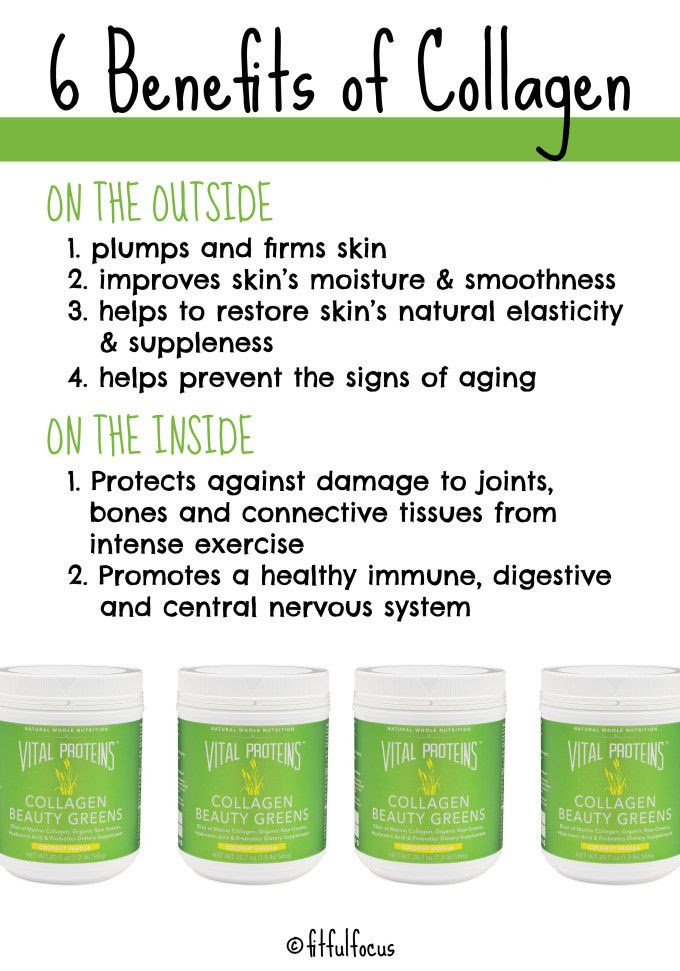 Benefits of drinking collagen peptides