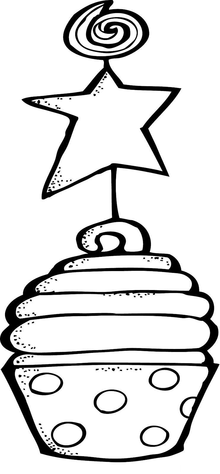 Cupcake Coloring Page s