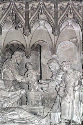 Circoncision de Jésus, cathédrale de Chartres.