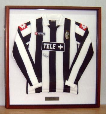 ジダン ユベントスユニフォーム額縁