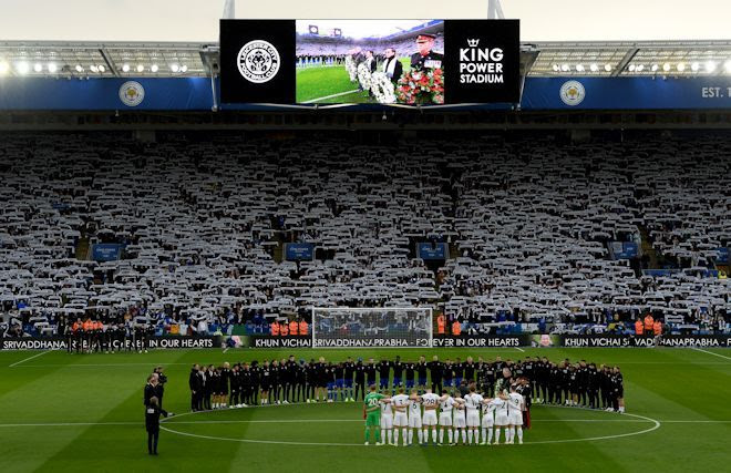 不変のトリビュートとして レスター副会長 スタジアム外にオーナー像を建てる計画を明かす サッカーダイジェストweb