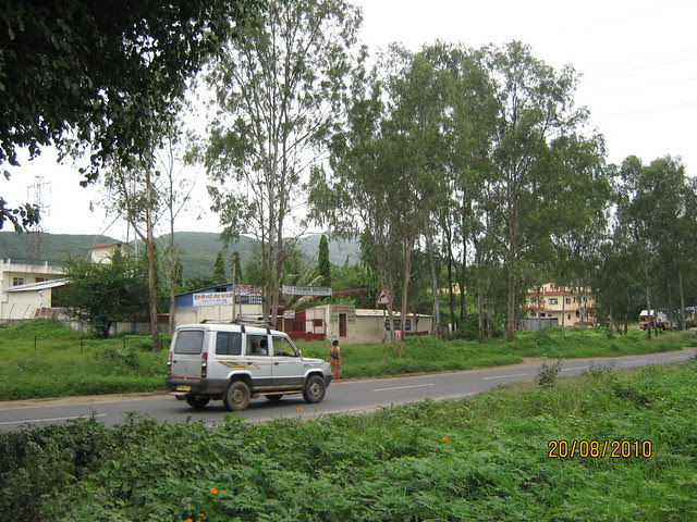 Tata La Montana Talegaon Pune - Tata La Montana is behind what you see on the left