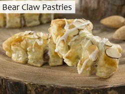 Bear Claw Pastries