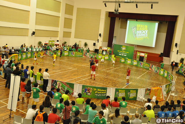 MILO Cans 3-sides Futsal Challenge 2012 Launch @ Taylor's Lakeside