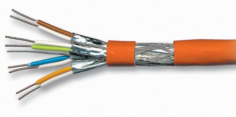 CAT7 Ethernet cable: order of wires in the clamp - Network ...
