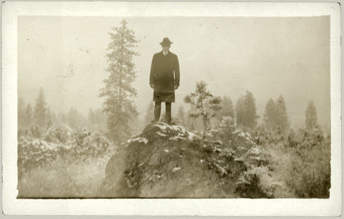 man on a mountain enhanced