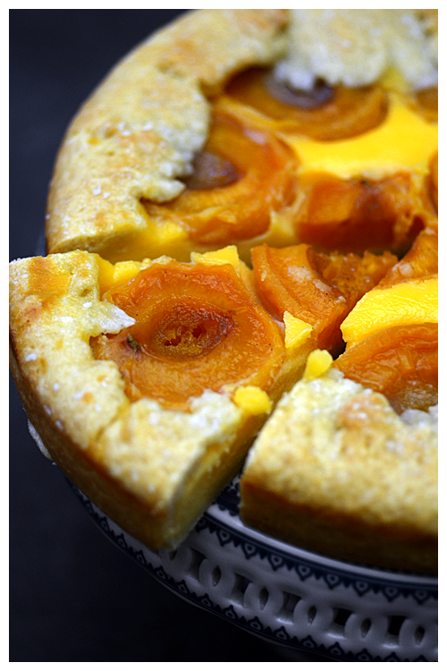 Apricot and Semolina Cream Tart© by Haalo