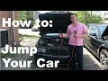 How To Jump Start A Car Uk : How to Jump Start a Car | Collison Motoring Services - You will need to jump start an electric car if its batteries are entirely drained.