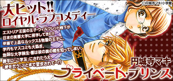 少女漫画 プライベート プリンス 円城寺マキ 著 フラワーコミックス 漫画レビュー