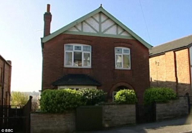 Not so fishy: Apart from the cellar Jack describes the remainder of his five-bedroom house as 'fish free'