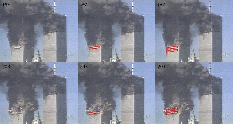 twin towers collapsed. World Trade Center towers