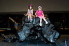 Kids on Sculpture