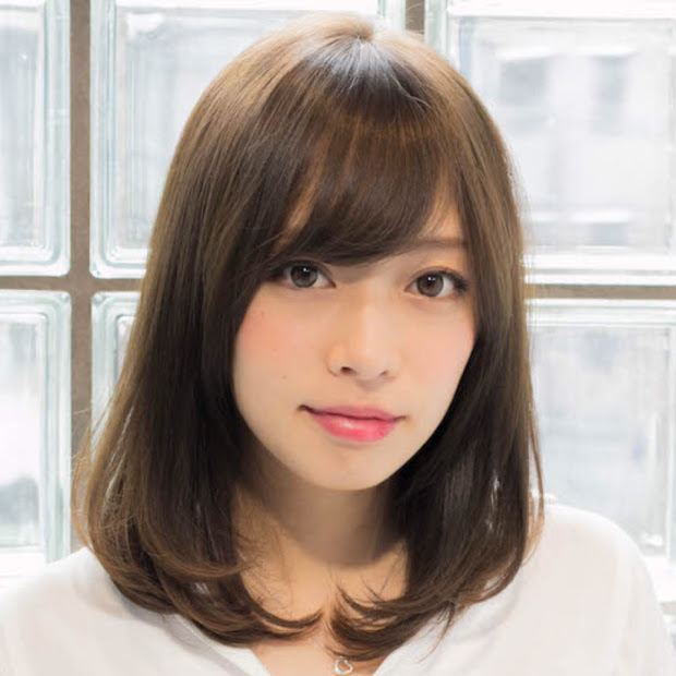 大人可愛ワンカールミディアム 小顔斜め前髪 スタッフブログ 竹澤 優 銀座の美容院relian