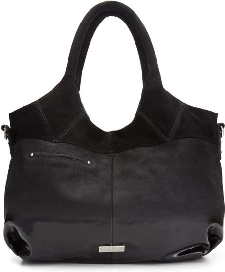 Steven By Steve Madden Handbag Ombre Satchel in Black | Lyst