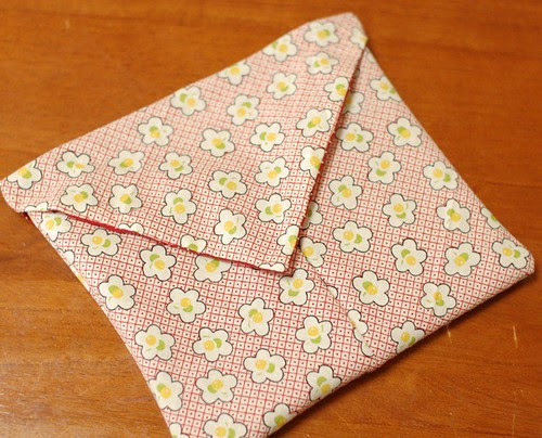 How to make an Origami drawstring bag 14